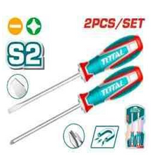 طقم 2 مفك صليبة و عادة يد كاوتش خامه 2s