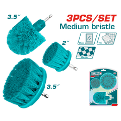 3-piece polishing brush set