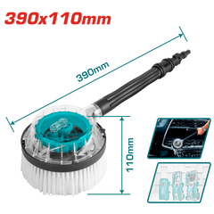 circular washing machine brush