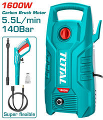 140 bar 1600 watt washing machine