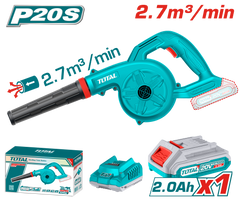 Battery blower with battery and charger (new)