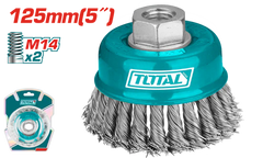 5 inch braided cup brush