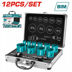 12-piece countersunk bit set, 50-20mm