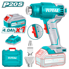 20V Battery Heat Gun with 4Ah Battery and Charger