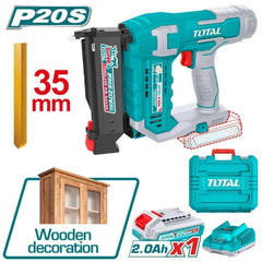 35-10mm Wood Nailer with 20V Battery and Charger