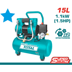 15 liter oil-free silencer compressor