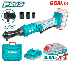 3/8 inch 20V battery system hand with 1 2A battery and charger