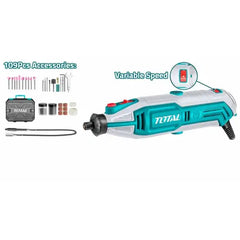 Mini Craft 130W 35000RPM + Flexible + 109 Accessories