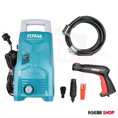 1200W 90bar washing machine + washing gun + rubber hose