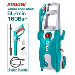 2000W 160 Bar Washing Machine with Accessories + New Soap Tank