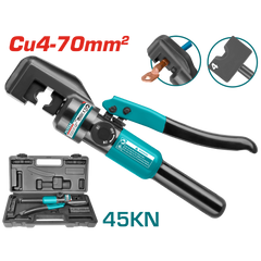 Hydraulic cable press from 4-70 ml