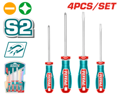 4-piece screwdriver set (new)