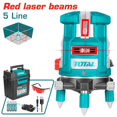 Laser scale, 5 lines, 30 meters, red