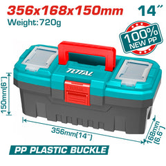 14 inch plastic tool bag