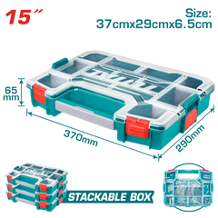 15 inch clear plastic tool bag