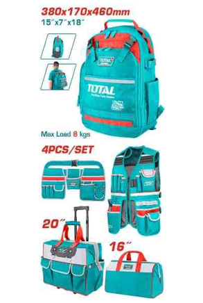 طقم 4 قطع فست + شنطة وسط + شنطة تروللي + شنطة 16 بوصة