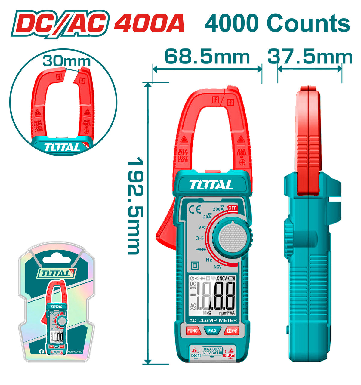 AC/DC 400A Pinch