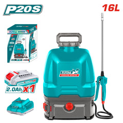 16L 20V Sprayer with 2Ah Battery and Charger